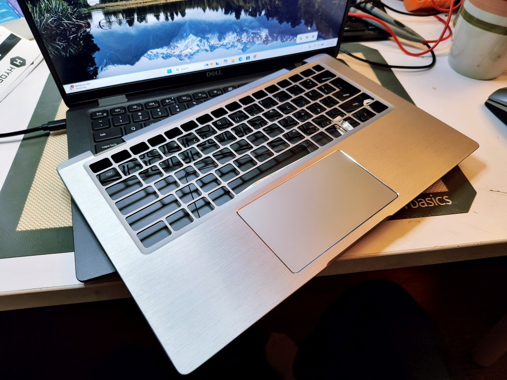 Dell Latitude Restoration - New Palmrest and Touchpad Installation